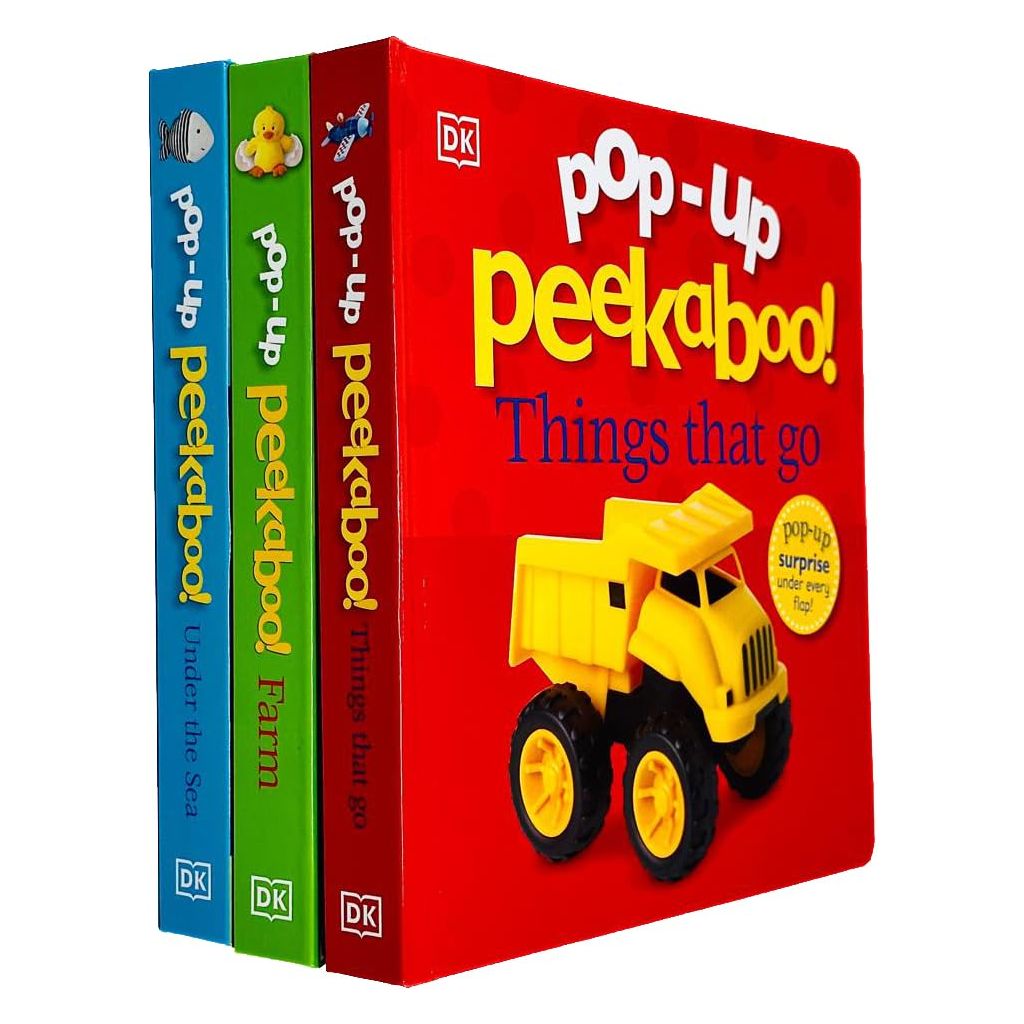 Pop-Up Peekaboo Books Collection - CUTE CUB CLUB