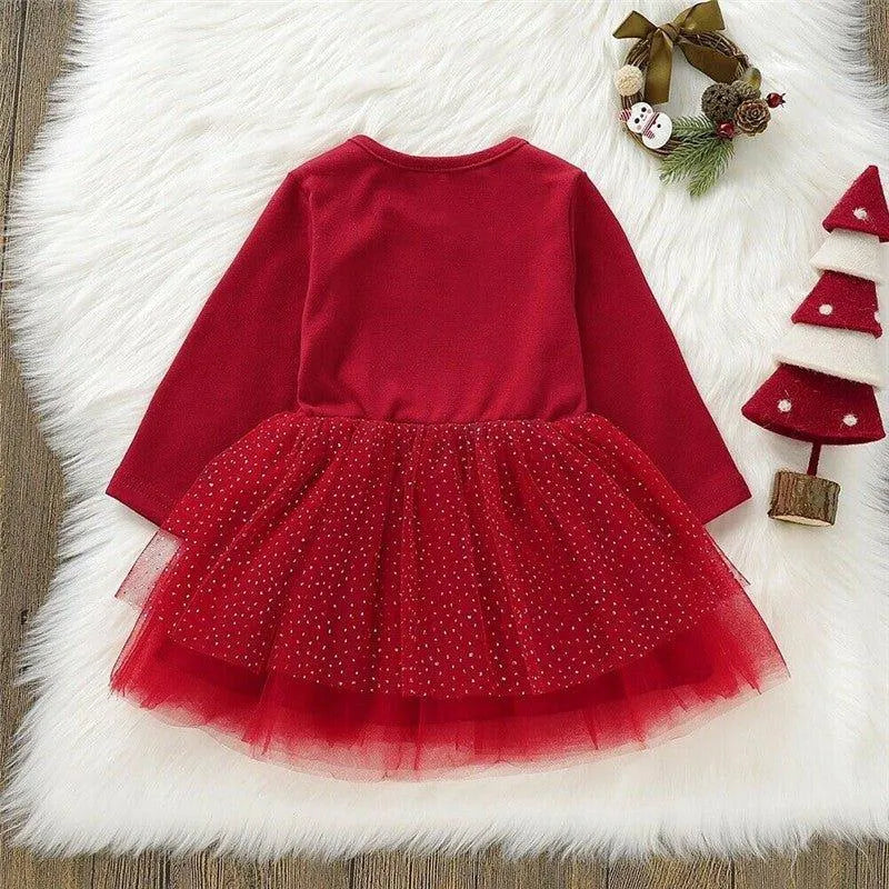 Baby Girl Christmas Dress - CUTE CUB CLUB