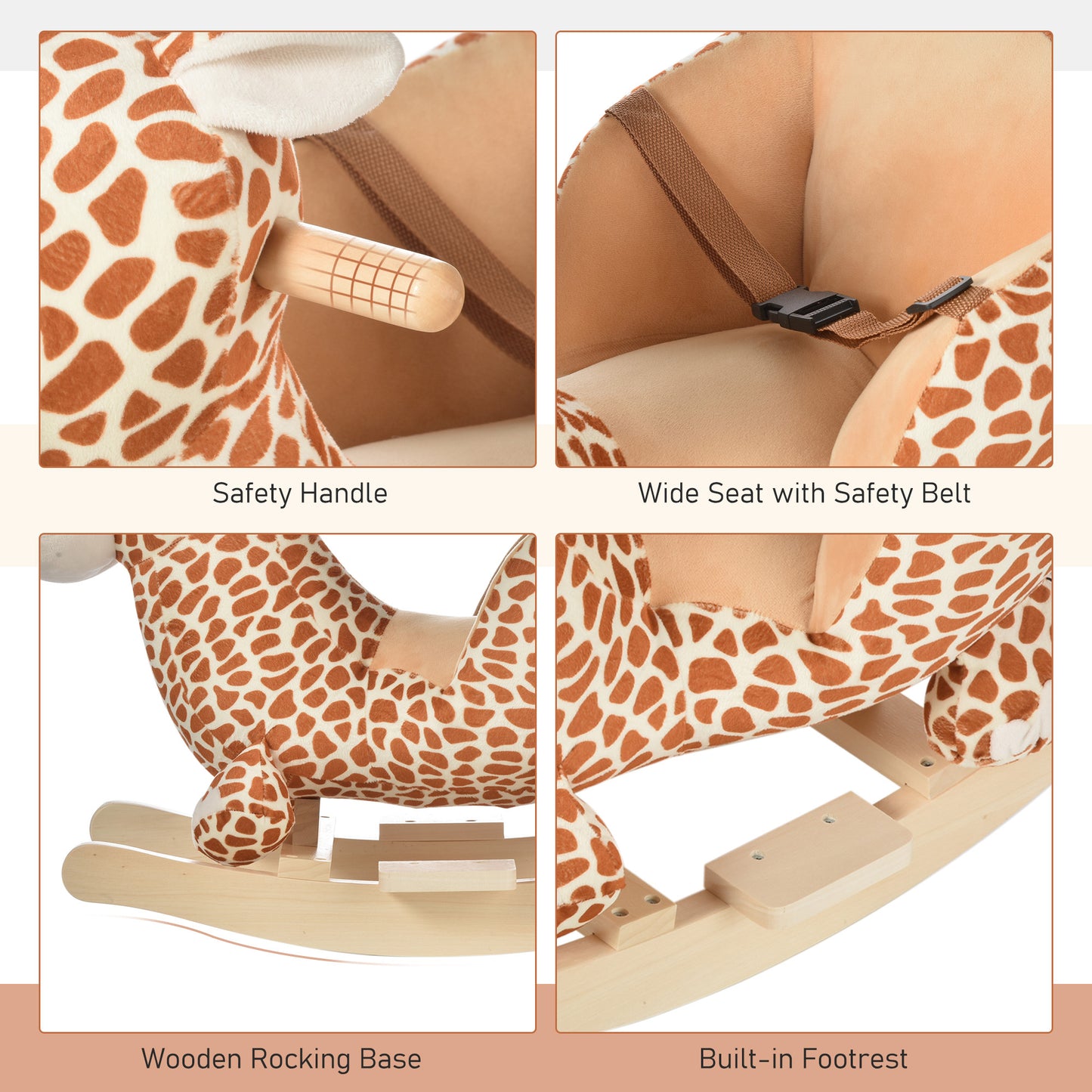 Giraffe Rocker - CUTE CUB CLUB