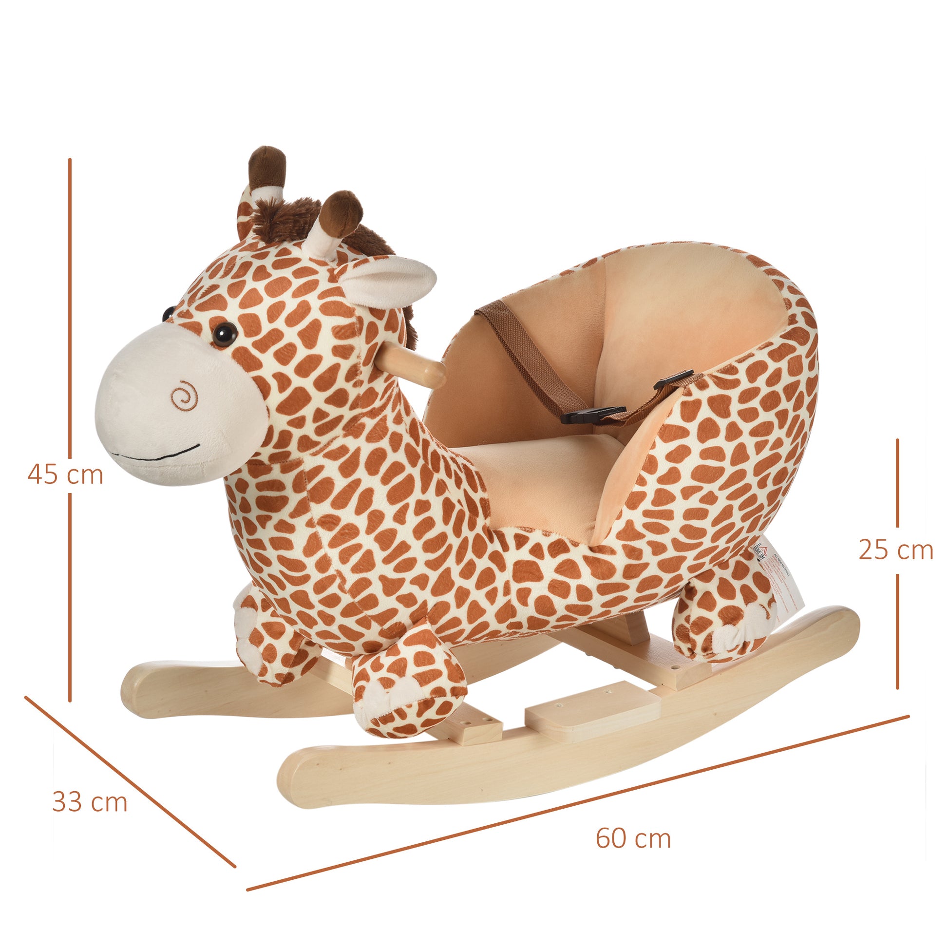 Giraffe Rocker - CUTE CUB CLUB