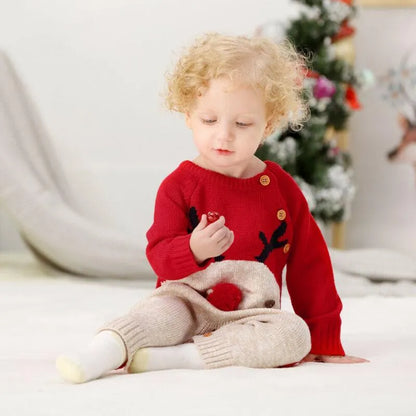 Reindeer Jumpsuit - CUTE CUB CLUB