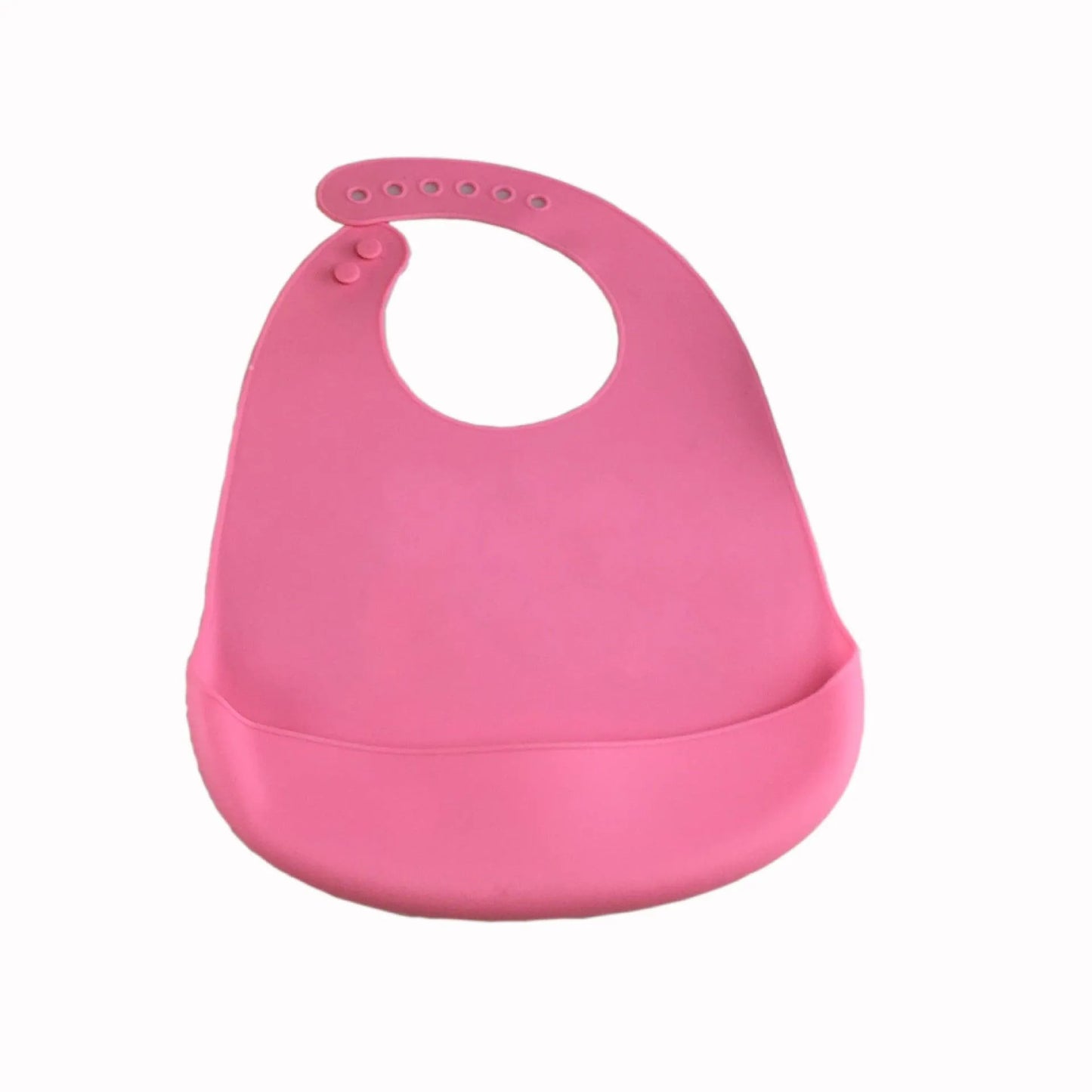 Silicone Baby Bib with Food Catcher Pocket - CUTE CUB CLUB