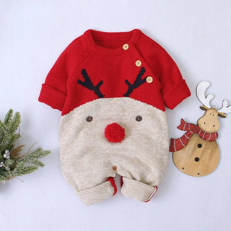 Reindeer Jumpsuit - CUTE CUB CLUB