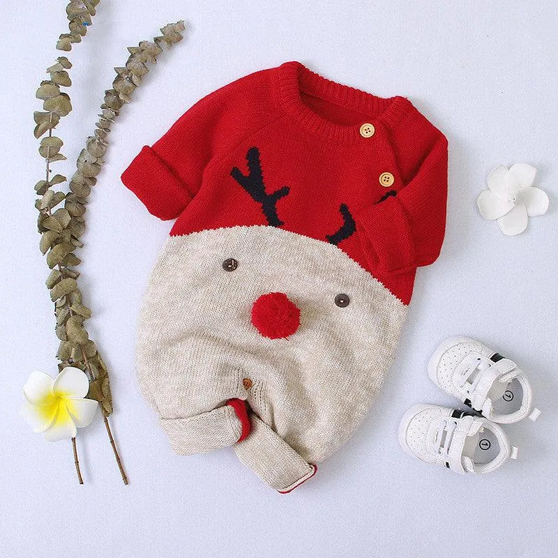 Reindeer Jumpsuit - CUTE CUB CLUB