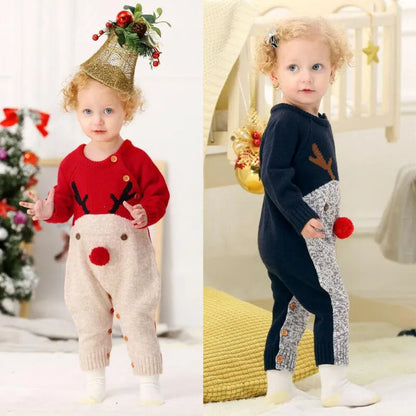 Reindeer Jumpsuit - CUTE CUB CLUB